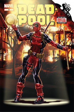 Deadpool 34 - The one with the super rare 3D cover (Mark Brooks Variant Cover)