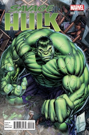 Savage Hulk 4 - The man Within Part 4 of 4 (Dale Keown Variant Cover)