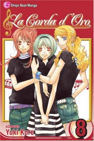 couverture, jaquette La Corde d'Or 8 USA (Viz media) Manga