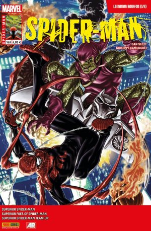 couverture, jaquette Spider-Man 16  - LA NATION BOUFFON 1 (sur 3) - couverture AKiosque V4 (2013 - 2014) (Panini Comics) Comics