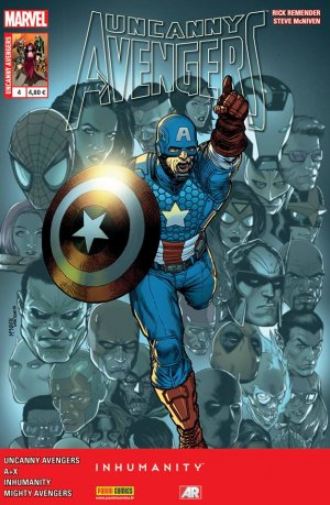 Uncanny Avengers 4 - couverture 1/2 (Steve McNiven)