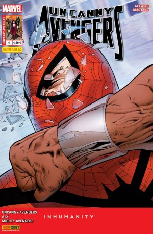 couverture, jaquette Uncanny Avengers 4  - couverture 2/2 (Greg Land)Kiosque V2 (2014 - 2015) (Panini Comics) Comics