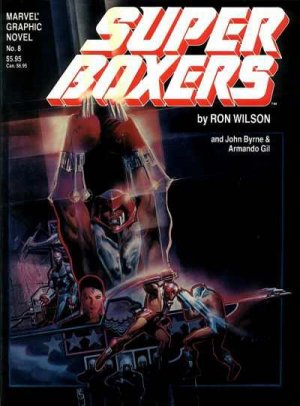 Marvel Graphic Novel 8 - Super Boxers