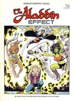 Marvel Graphic Novel 16 - The Aladdin Effect