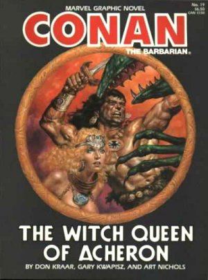 Marvel Graphic Novel 19 - Conan The Barbarian - The Witch Queen of Acheron