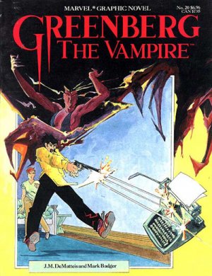 Marvel Graphic Novel 20 - Greenberg the Vampire