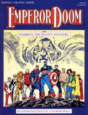Marvel Graphic Novel 27 - Emperor Doom - Starring the Mighty Avengers