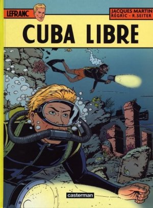couverture, jaquette Lefranc 25  - Cuba Libresimple 1984 (casterman bd) BD