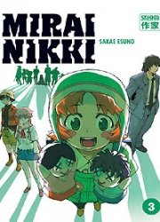 couverture, jaquette Mirai Nikki 3  (casterman manga) Manga
