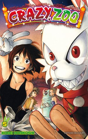 couverture, jaquette Crazy zoo 5  (Delcourt Manga) Manga