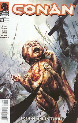 couverture, jaquette Conan 8  - Born on the Battlefield: Part 1Issues V2 (2003 - 2008) (Dark Horse Comics) Comics