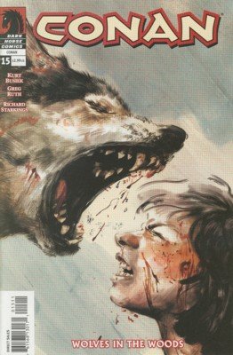couverture, jaquette Conan 15  - Wolves in the WoodsIssues V2 (2003 - 2008) (Dark Horse Comics) Comics