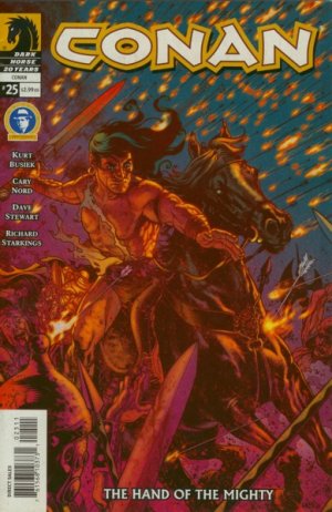 couverture, jaquette Conan 25  - The Hand of the MightyIssues V2 (2003 - 2008) (Dark Horse Comics) Comics