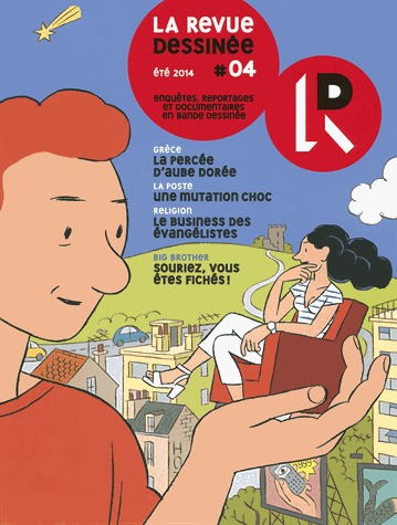 couverture, jaquette La revue dessinée 4  (La revue dessinée) Magazine
