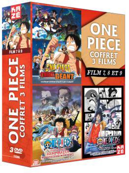 couverture, jaquette One Piece - Films (coffrets par 3) 3  (Kaze) Film