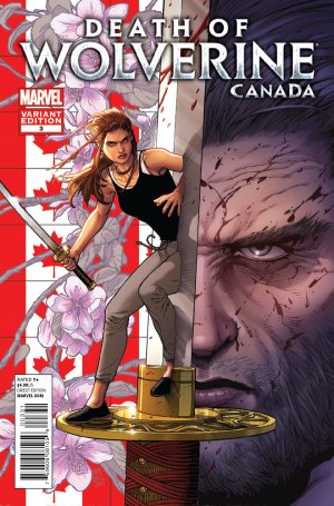 La Mort de Wolverine 3 - Death of Wolverine Part Three (Steve Mc Niven Canada Variant Cover)