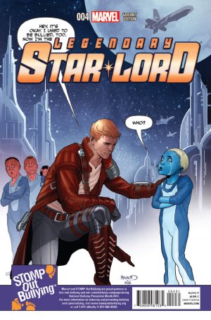 Legendary Star-Lord 4 - Issue 4 (Stomp Out Bullying Variant Cover)