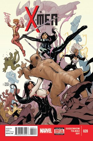 couverture, jaquette X-Men 20  - Exogenous Part 3Issues V3 (2013 - 2015) (Marvel) Comics