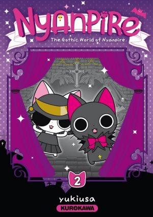 couverture, jaquette Nyanpire - The gothic world of Nyanpire 2  (Kurokawa) Manga