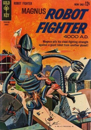couverture, jaquette Magnus, Robot Fighter 4000 AD 3 Issues V1 (1963 - 1977) (Gold Key) Comics