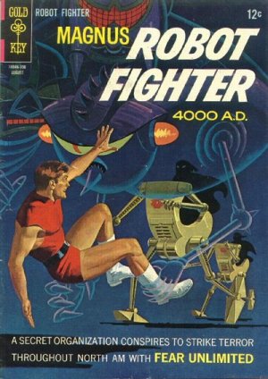couverture, jaquette Magnus, Robot Fighter 4000 AD 19 Issues V1 (1963 - 1977) (Gold Key) Comics