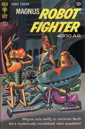 couverture, jaquette Magnus, Robot Fighter 4000 AD 23  - Mission: Disaster!Issues V1 (1963 - 1977) (Gold Key) Comics
