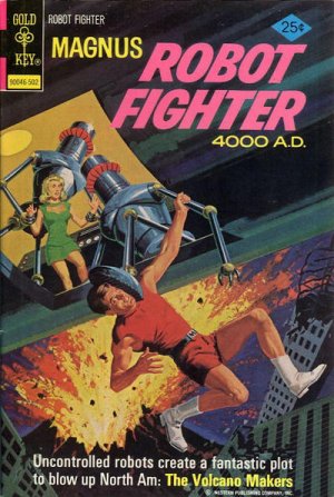 couverture, jaquette Magnus, Robot Fighter 4000 AD 38 Issues V1 (1963 - 1977) (Gold Key) Comics