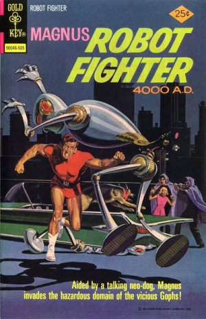 couverture, jaquette Magnus, Robot Fighter 4000 AD 39  - Cloud-Cloddie, Go Home!Issues V1 (1963 - 1977) (Gold Key) Comics