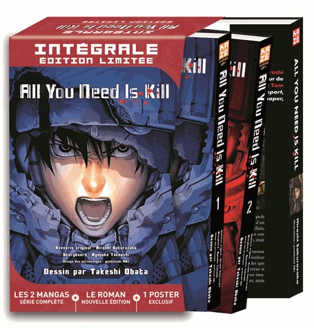 All you need is kill (coffret mangas + roman) édition Coffret