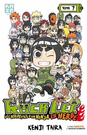 couverture, jaquette Rock Lee - Les péripéties d'un ninja en herbe 7  (kazé manga) Manga