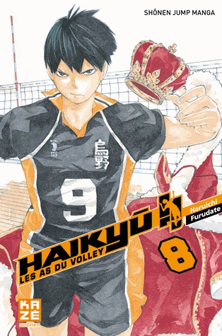 couverture, jaquette Haikyû !! Les as du volley 8  (kazé manga) Manga