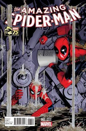 The Amazing Spider-Man 7 - Issue 7 (Deadpool 75th Anniversary Photobomb Variant Cover)