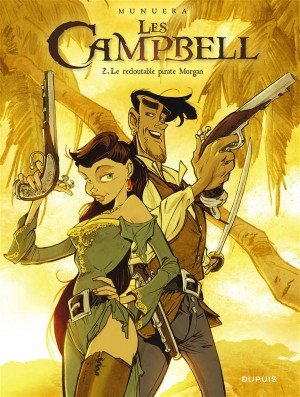 couverture, jaquette Les Campbell 2  - Le redoutable pirate morgan (dupuis) BD