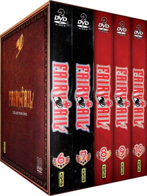 couverture, jaquette Fairy Tail 2 Intégrales DVD Saisons (Kana home video) Série TV animée
