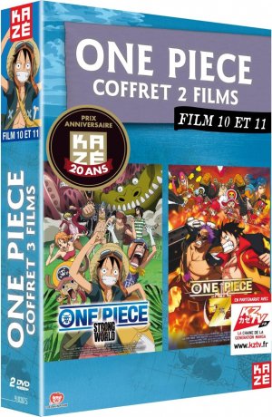 couverture, jaquette One Piece - Films (coffrets par 3) 4  (Kaze) Film
