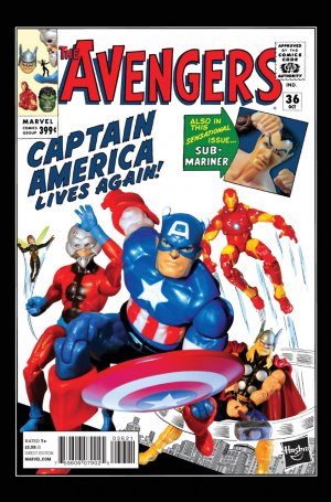 Avengers 36 - Universal Avengers (Hasbro Variant Cover)