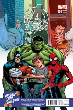 Avengers 36 - Universal Avengers (Stomp Out Bullying Variant Cover)