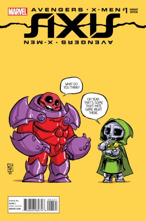 Axis 1 - The Red Supremacy: Chapter 1 - We Will All Be Dead Tomorrow (Baby Variant Cover by Skottie Young)