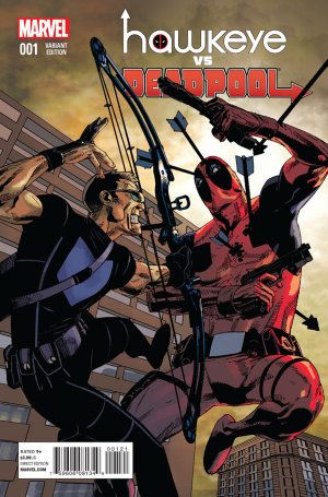 Hawkeye Vs. Deadpool 1 - Issue 1 (Jason Pearson Variant Cover)