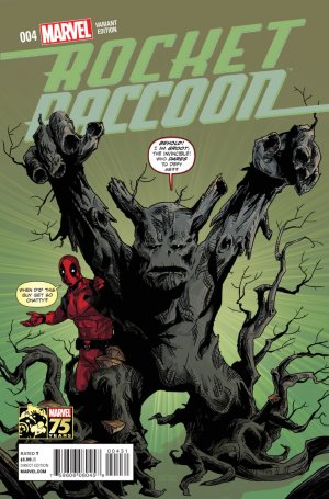 Rocket Raccoon 4 - A Chasing Tale Part 4 (75 Years of Marvel Deadpool Variant)