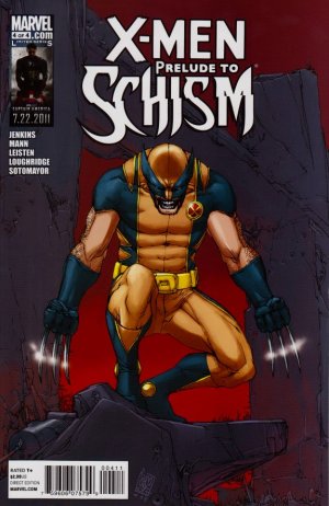 X-Men - Prelude To Schism # 4 Issues (2011)