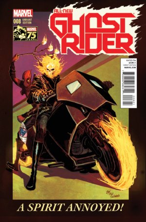 All-New Ghost Rider 8 - Legend, Part 3 (75 Years of Marvel Deadpool Variant Cover)