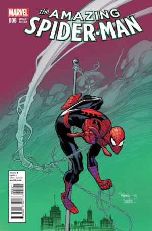 The Amazing Spider-Man 8 - Adventures In Babysitting; Edge of Spider-Verse: My Brother's Keeper (Ryan Ottley Variant Cover (Edge Of Spider-Verse Tie-In))