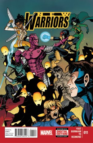 The New Warriors 11 - The Eternals and The New Warriors Threw Down. Mr. Whiskers Had To Sacrifice Himself -- The Warriors Are Down, But Not Out.