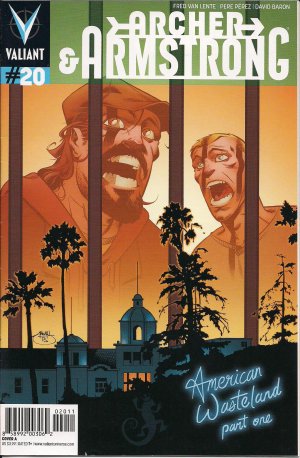 couverture, jaquette Archer and Armstrong 20  - American Wasteland Part OneIssues V2 (2012 - 2014) (Valiant Comics) Comics