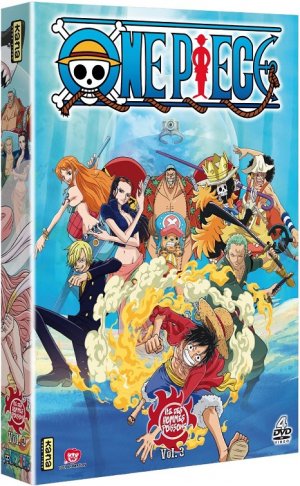 couverture, jaquette One Piece 3 DVD - Saison 11 - L'île des hommes poissons (Kana home video) Série TV animée