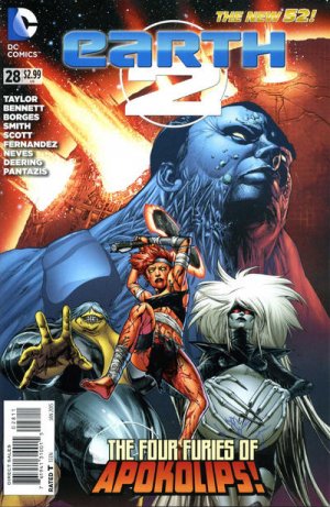couverture, jaquette Earth Two 28  - OriginsIssues V1 (2012 - 2015) (DC Comics) Comics