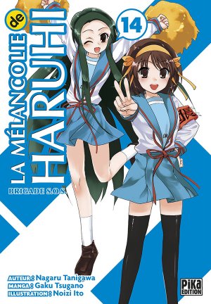 couverture, jaquette La Mélancolie de Haruhi Suzumiya 14  (pika) Manga