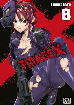 couverture, jaquette Triage X 8  (Pika) Manga