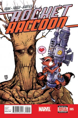 couverture, jaquette Rocket Raccoon 5  - Raccoon StorytailerIssues V2 (2014 - 2015) (Marvel) Comics